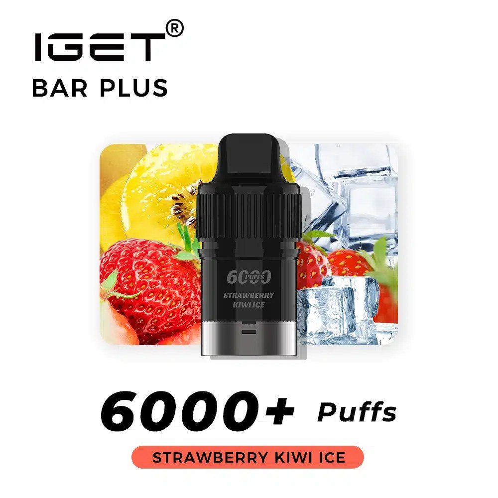 Iget Bar Plus Pod-Strawberry Kiwi Ice