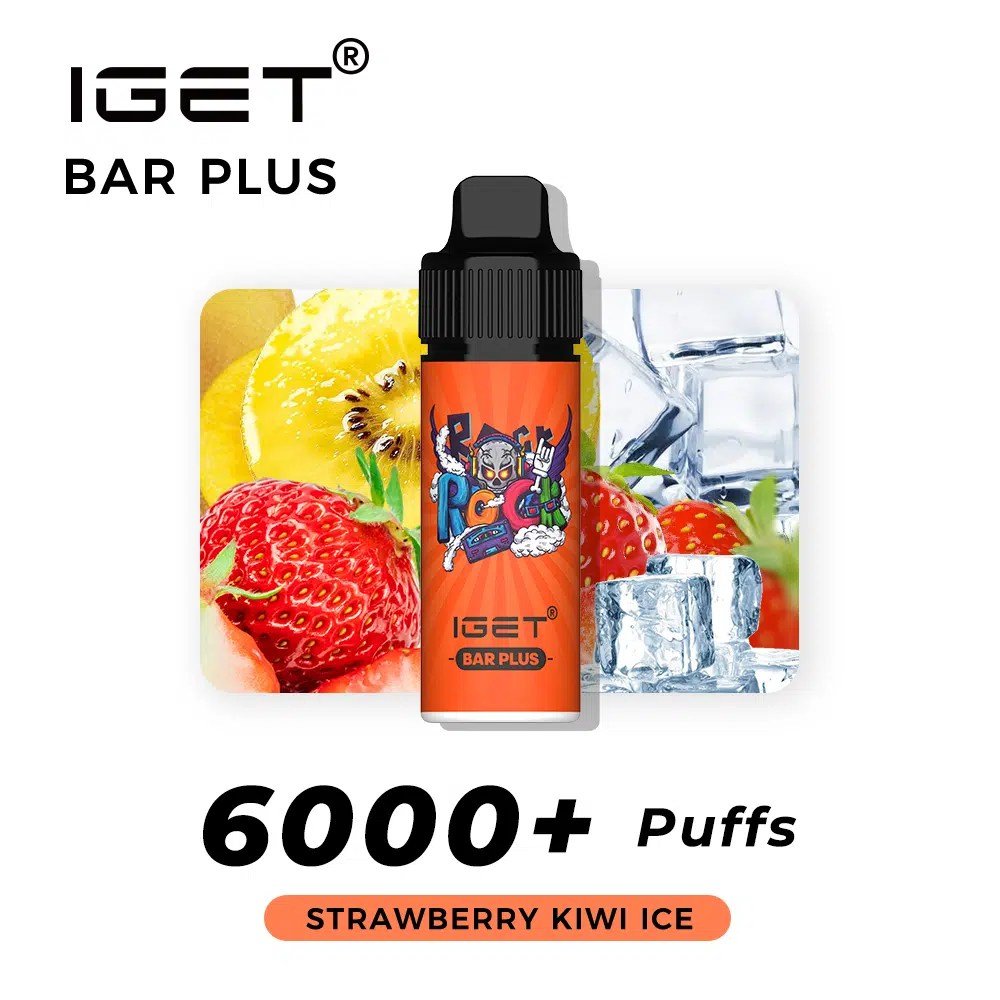 Iget Bar Plus kit-Strawberry Kiwi ice