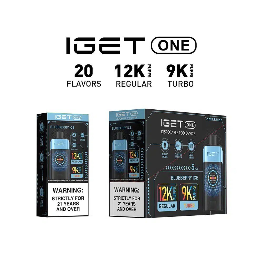 IGET One 12000 Puffs-30 Pack