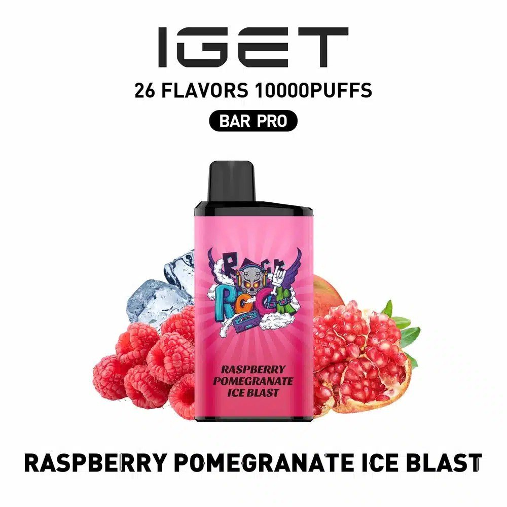 IGET Bar Pro Raspberry Pomegranate Ice Blast