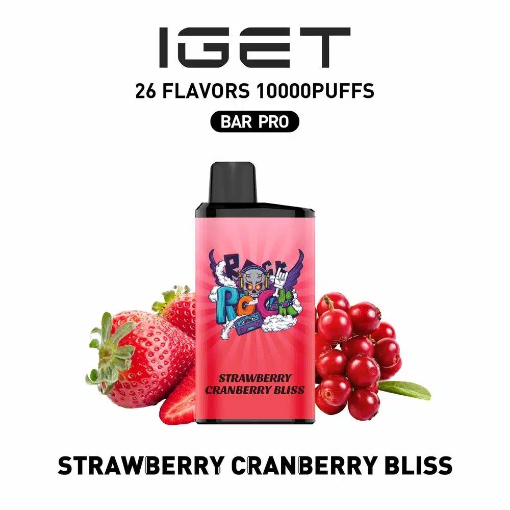 IGET Bar Pro Strawberry Cranberry Bliss