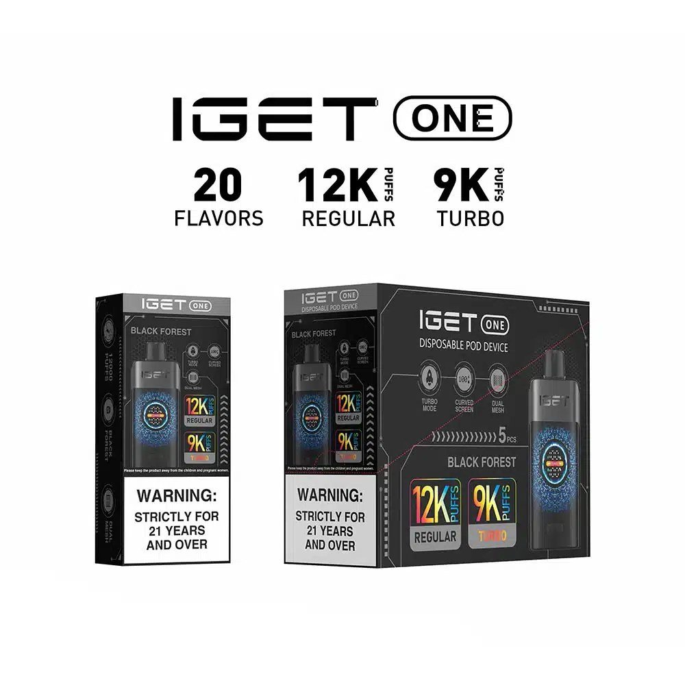 IGET One 12000 Puffs-20 Pack