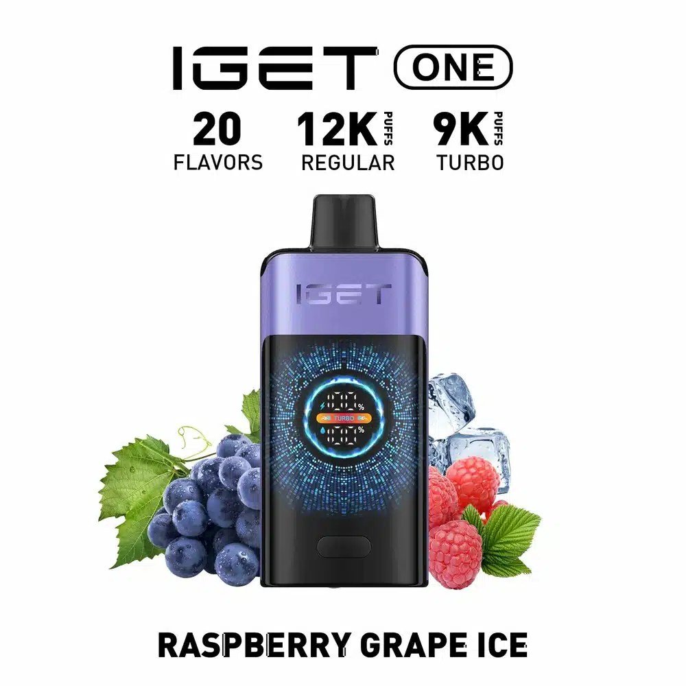 IGET One Raspberry Grape Ice