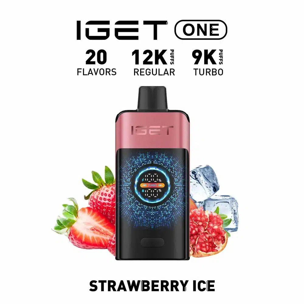 IGET One Strawberry Pomegranate Ice