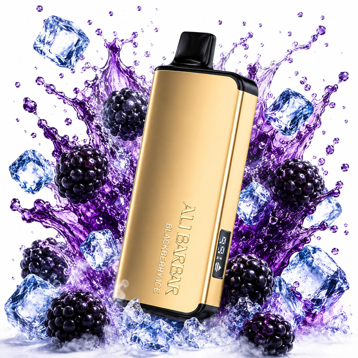 ALIBARBAR INGOT BLACKBERRY ICE-9000 PUFFS – AusVape Direct