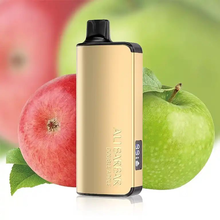 ALIBARBAR INGOT DOUBLE APPLE-9000 puffs – AusVape Direct