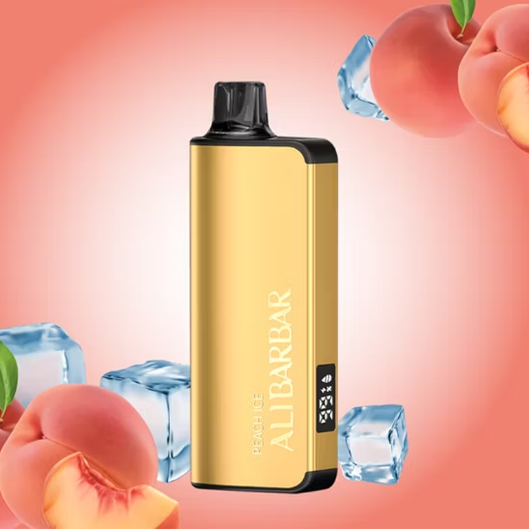 ALIBARBAR INGOT PEACH ICE-9000 puffs – AusVape Direct