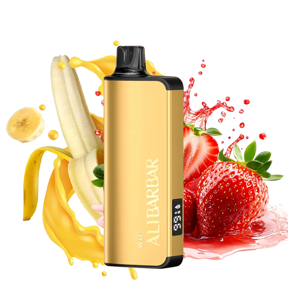 Alibarbar Ingot Strawnana – 9000 puffs – AusVape Direct