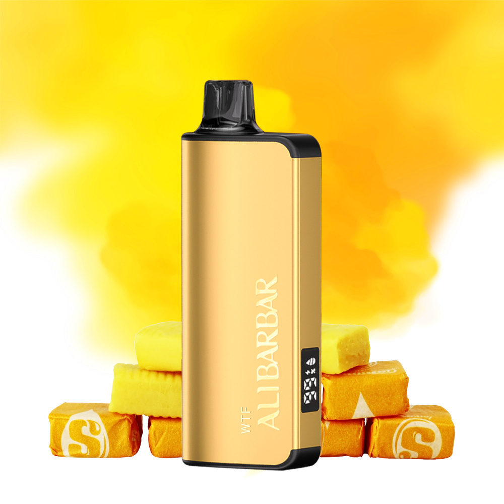 Alibarbar ingot Yellow Starburst-9000 puffs – AusVape Direct