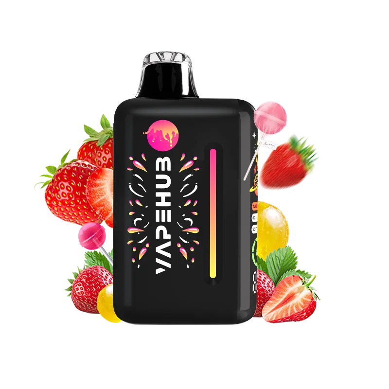 CHUPA CHUPS STRAWBERRY  – VAPEHUB ULTRA 20000