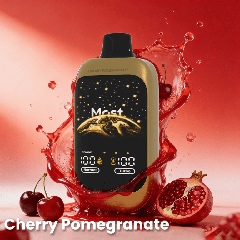 Double Happiness Action Cherry Pomegranate 12,000 – AusVape Direct
