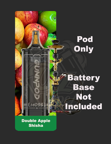 Gunnpod Moss Pod Only – Double Apple Shisha – 8,000