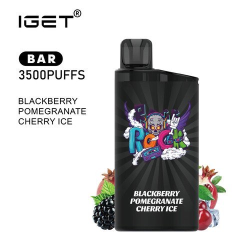 IGET Bar – Blackberry Pomegranate Cherry Ice – 3500