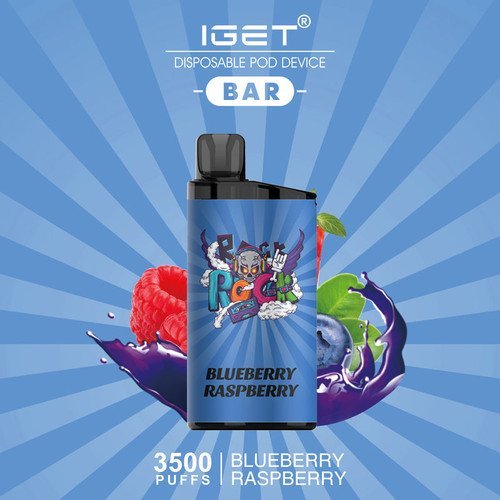 IGET Bar – Blueberry Raspberry – 3500
