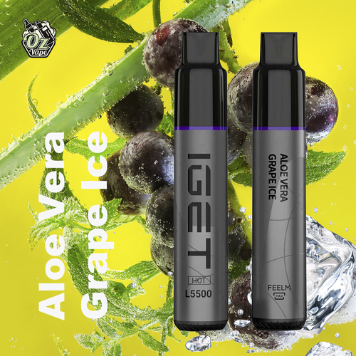 IGET Hot – Aloe Vera Grape Ice – 5500
