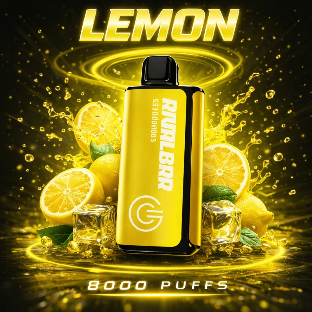 RIVAL BAR LEMON – 8,000 PUFFS – AusVape Direct