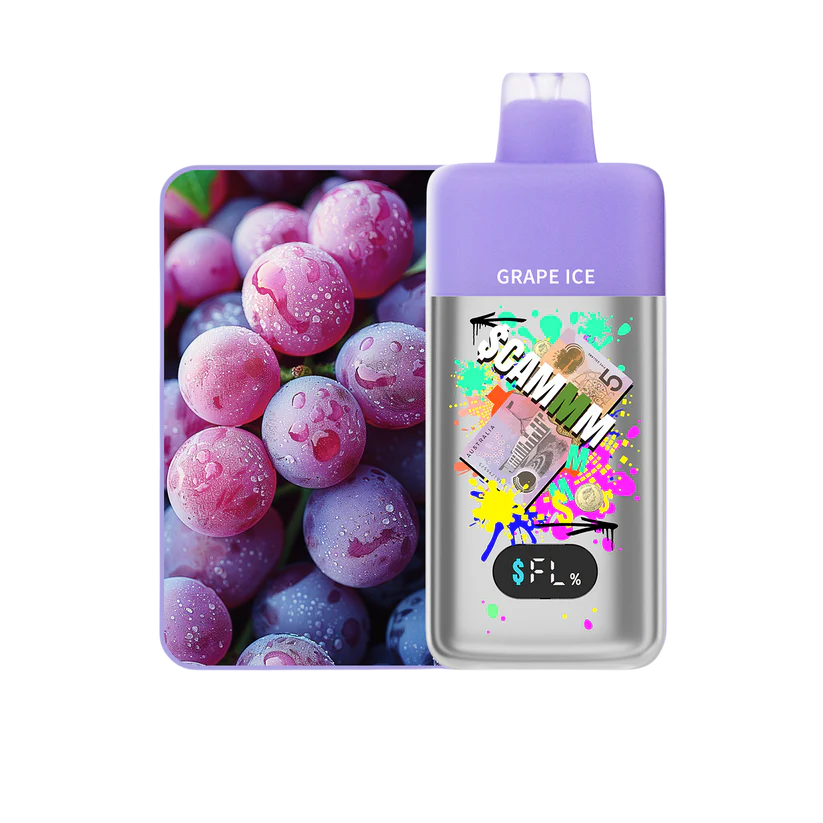 SCAMMM – Grape Ice 15,000 PUFFS – AusVape Direct